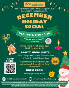 teen december holiday social woburn massachsuetts