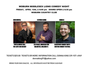 comedy night woburn massachusetts